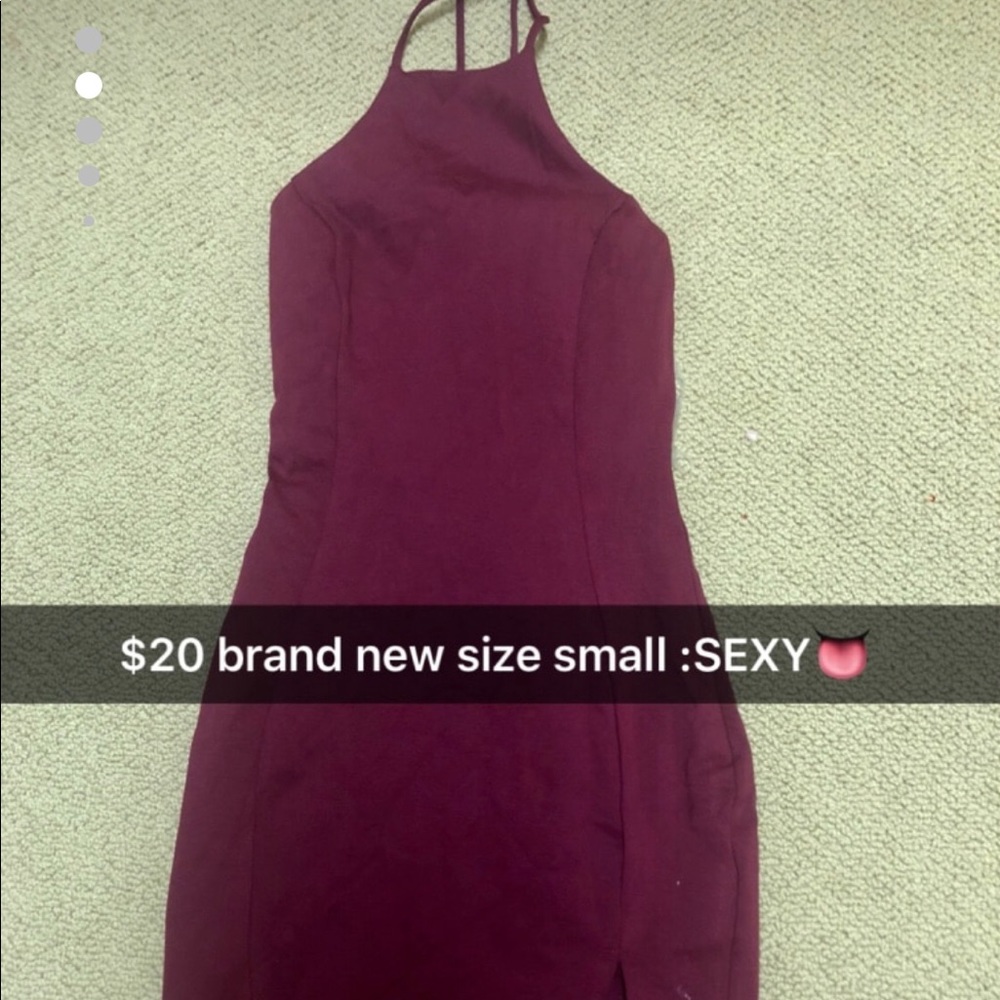 Sexy red dress